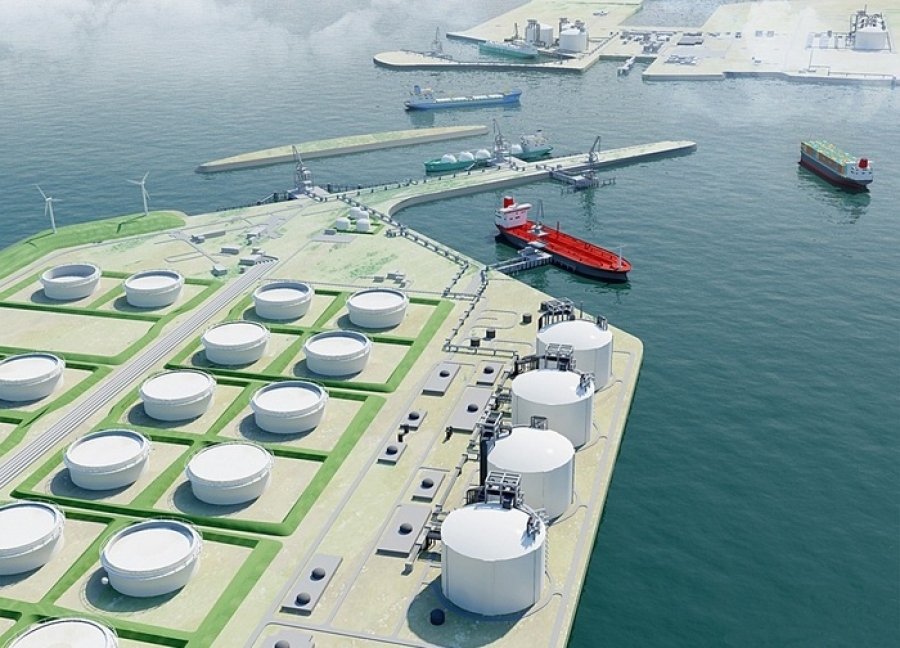 Model olandez pentru terminalul de gaze naturale lichefiate de la Galaţi