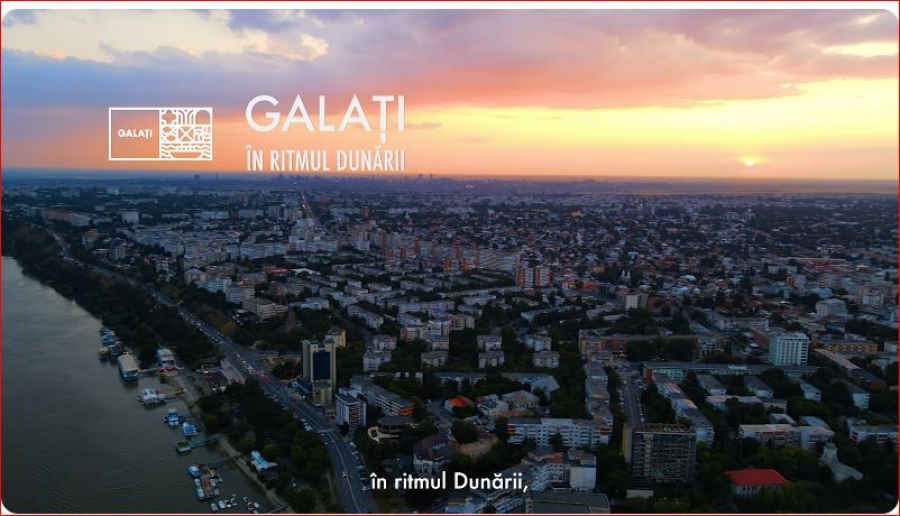 „Galaţi, în ritmul Dunării” - noul clip de promovare a oraşului (VIDEO)