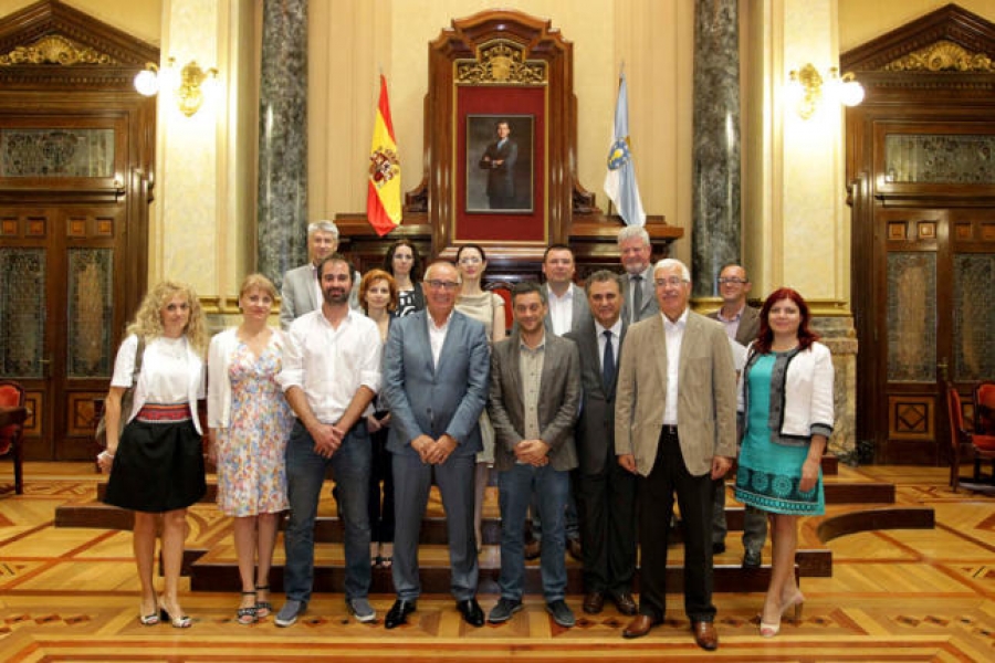 Primarul Stan şi viceprimarul Popa, în Spania, în cadrul unui schimb de experienţă