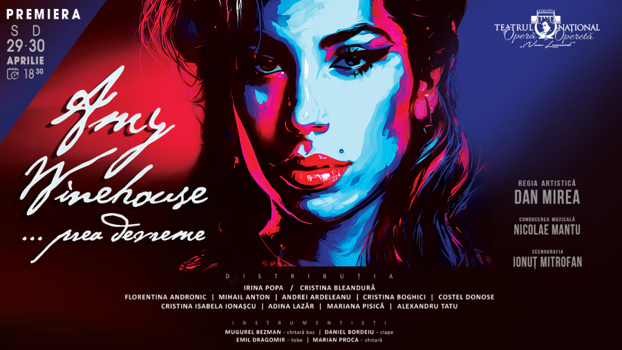 Viaţa şi creaţiile lui Amy Winehouse, în luminile rampei, la „Leonard”