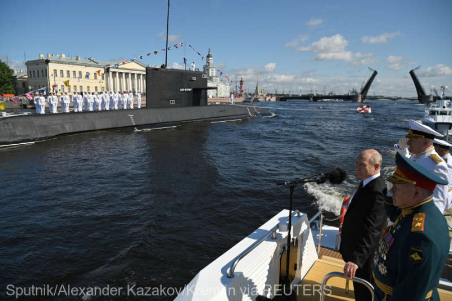 Putin anunță că marina rusă va primi 30 de nave noi în acest an