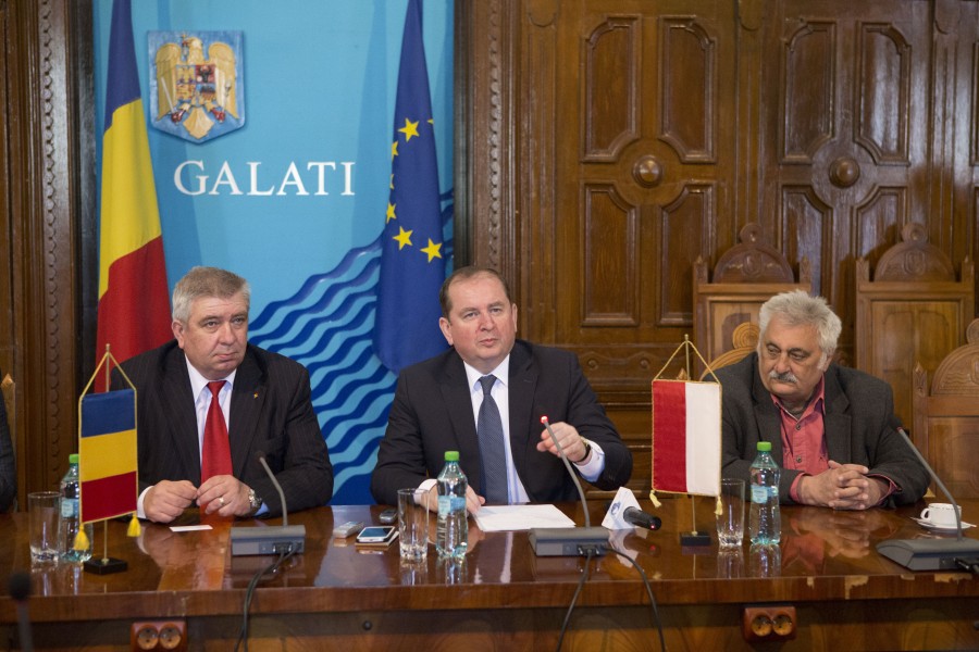 Ambasadorul Poloniei în România are planuri mari: Galaţiul s-ar putea înfrăţi cu Gdynia