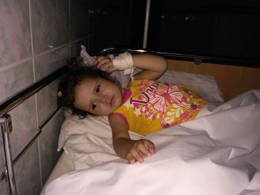 APEL UMANITAR | La doar un an şi zece luni, Valeria suferă de cancer
