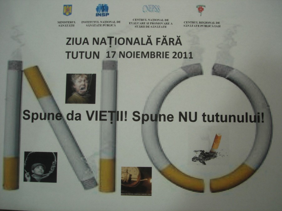 Conferinţă la Direcţia de Sănătate Publică Galaţi - Fumatul devine o problemă de sănătate publică
