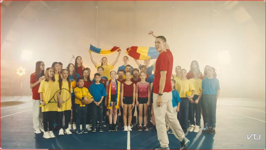 Din toată inima pentru olimpicii României (VIDEO)
