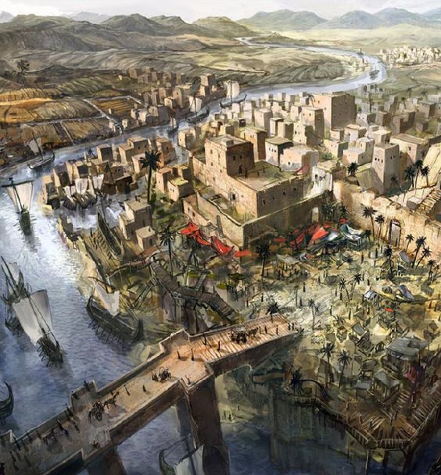 Mesopotamia/ Unul dintre primele leagăne ale civilizaţiei