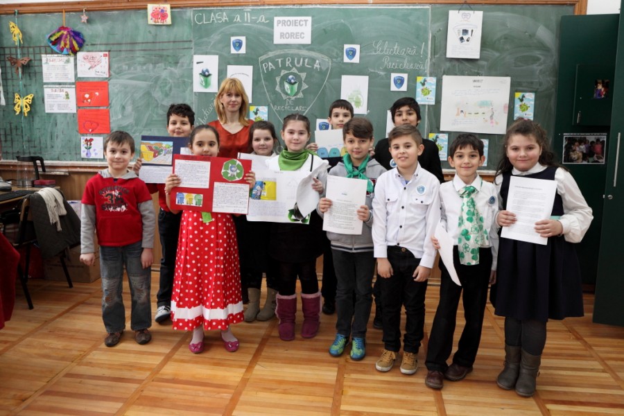 Educaţie de mediu în şcoli: O nouă ediţie "Patrula de Reciclare"