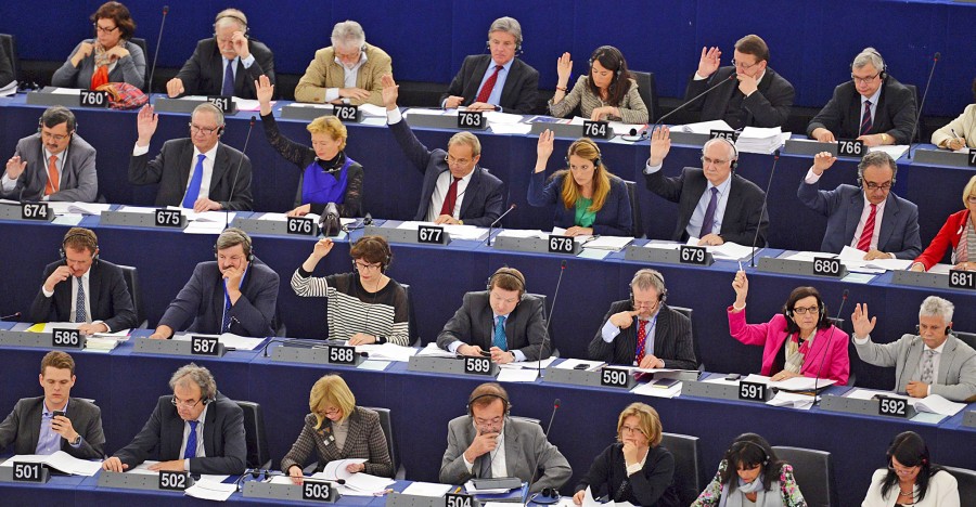 Campanie de informare marca AEP/ Elevii învaţă despre alegerile europarlamentare