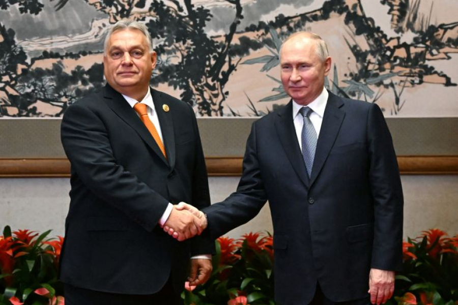 Viktor Orban și Vladimir Putin, întâlnire pe Drumul Mătăsii