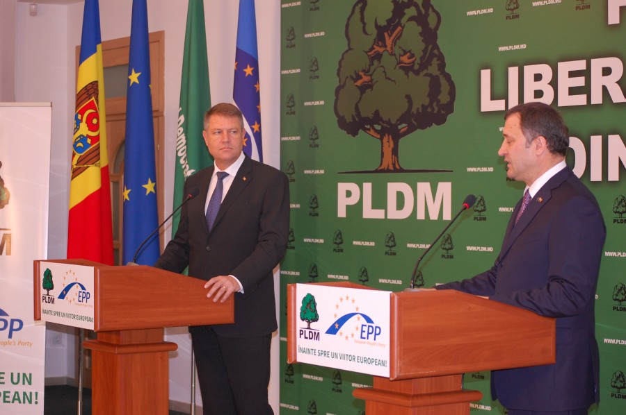 Klaus Iohannis la Chişinău: „Vreau ca în mandatul meu Moldova să intre în UE”