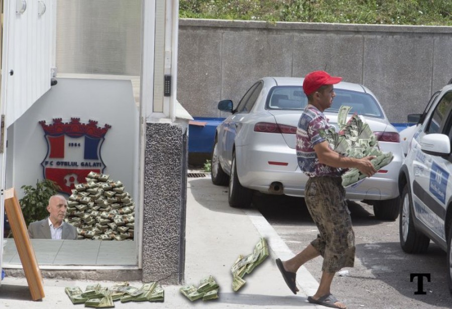 FOTO EXCLUSIV / Vezi cum a scos Adamescu ultimii bani de la Oţelul