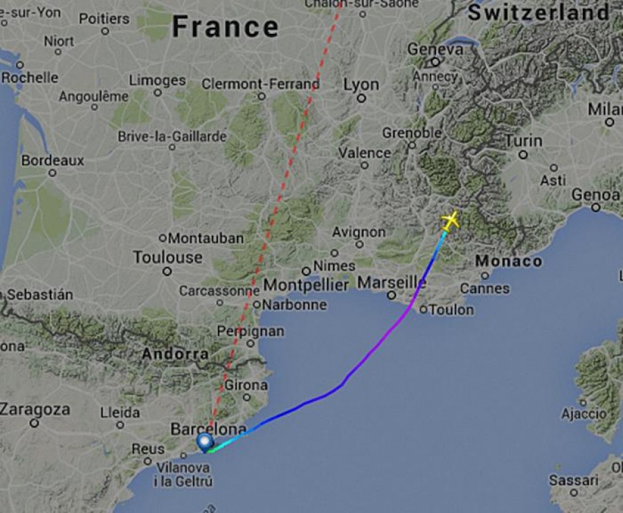 Un avion german, cu 150 de persoane la bord, S-A PRĂBUŞIT în sudul Franţei