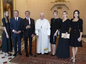 Sylvester Stallone, în audienţă la Vatican