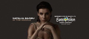 Natalia Barbu din Republica Moldova, pe scena primei semifinale Eurovision