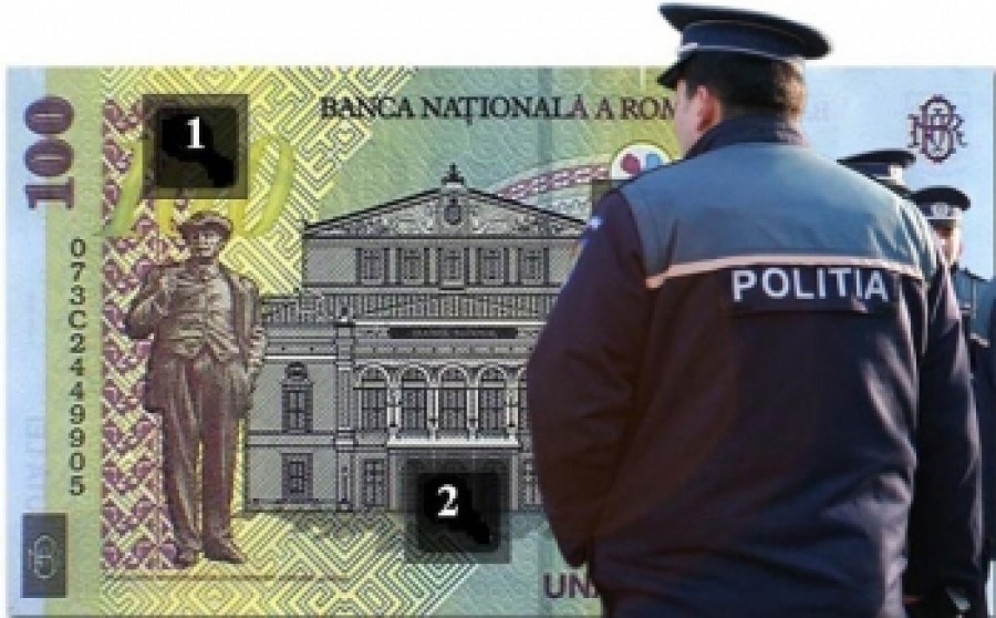 BRĂILA, "bombardată" cu bani falşi