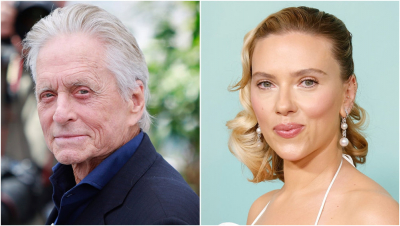 Michael Douglas, „vărul” lui Scarlett Johansson