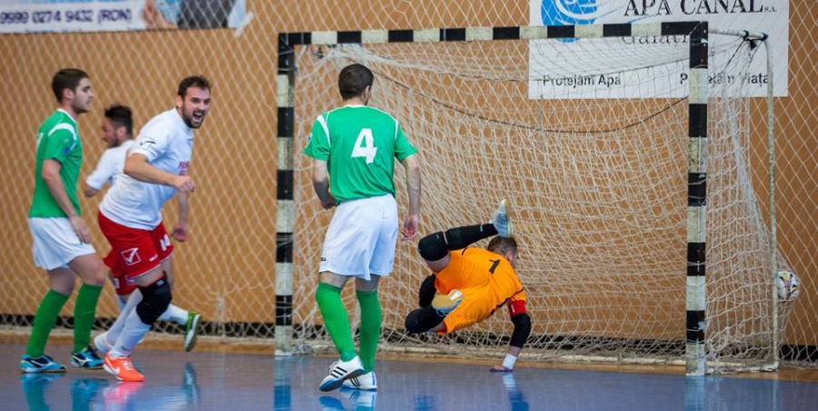 United Galaţi s-a CALIFICAT în SEMIFINALELE Ligii I de FUTSAL