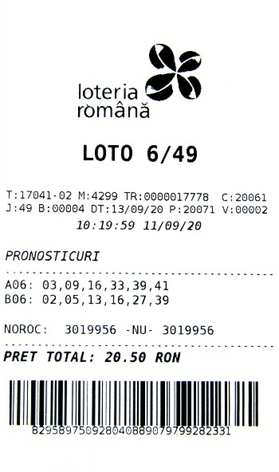 Marele câștigător la Loto din Tecuci și-a ridicat premiul