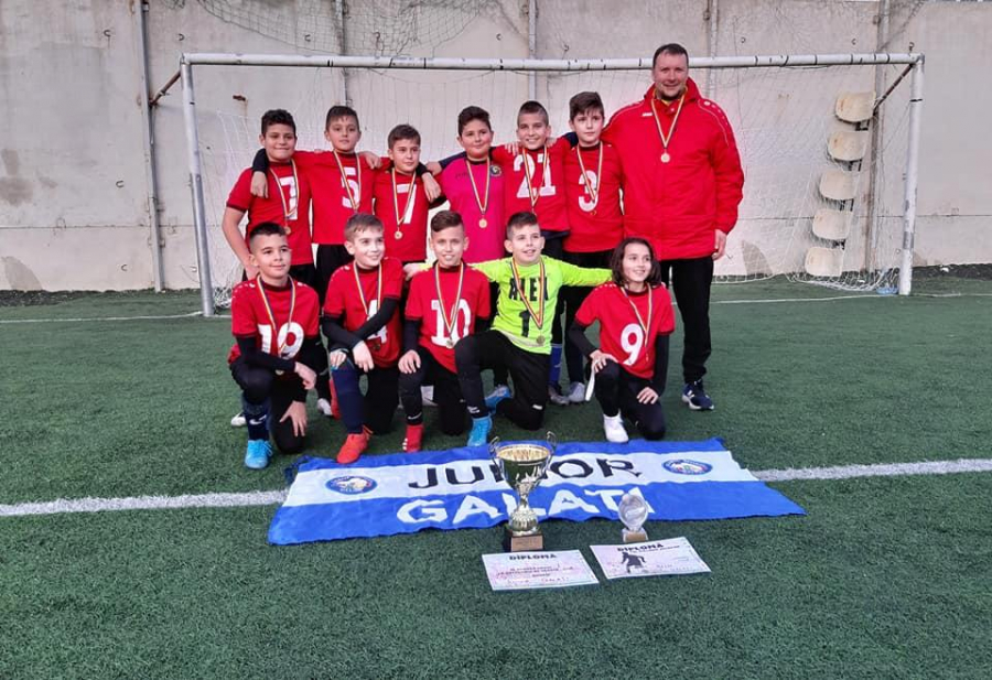 Triumf gălăţean la Balcan Elite Cup. Performanţă a puştilor de la Şcoala de Fotbal Junior