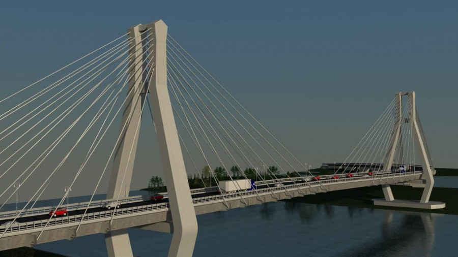 Începe proiectarea podului peste Dunăre de la Brăila