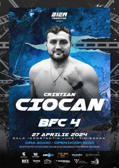 Cristi Ciocan va boxa la Timișoara