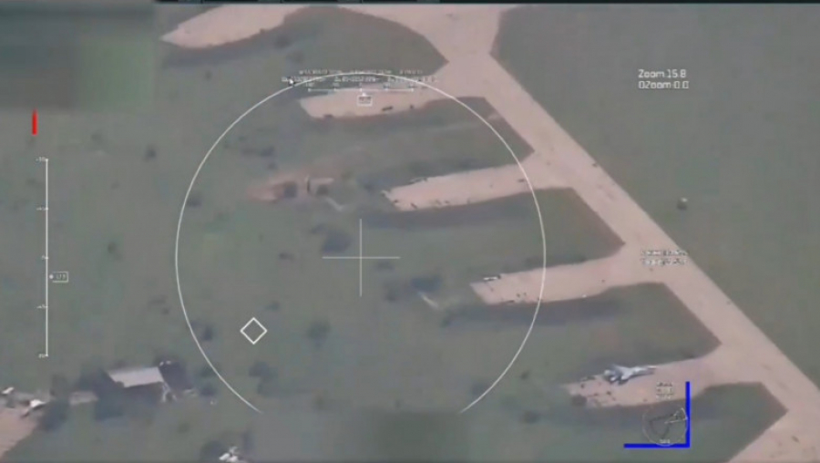 Rusia a distrus cinci avioane de luptă Su-27 ucrainene