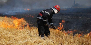 În doar o săptămână au fost 18 incendii de vegetaţie