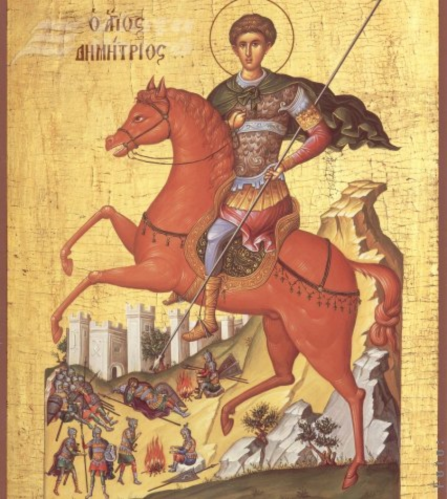 Sfântul Mare Mucenic Dimitrie - Izvorâtorul de Mir