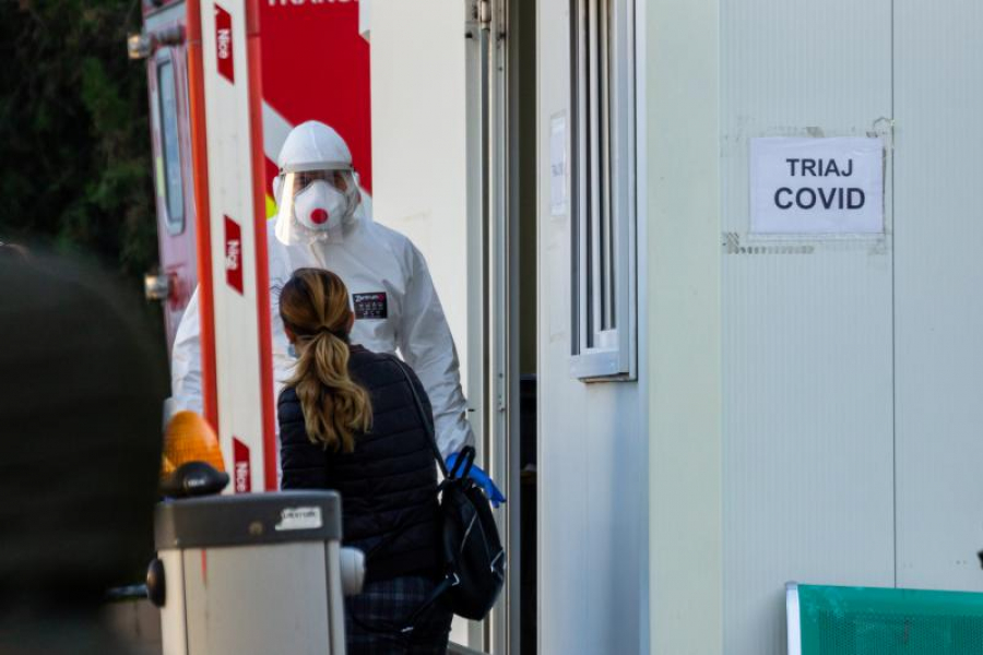 Pandemia de COVID-19, la nivel național: Rată de pozitivare a testelor de doar opt la sută