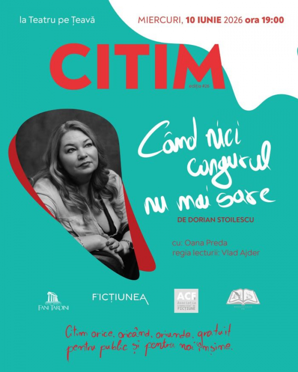 „CITIM” revine cu o nouă ediție la „Teatru pe Țeavă”