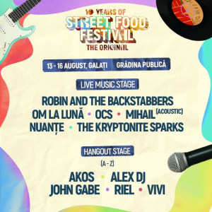 Ediție aniversară de 10 ani: Street FOOD Festival revine &icirc;n Grădina Publică