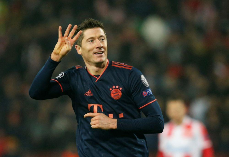 Un nou record uimitor al lui Lewandowski