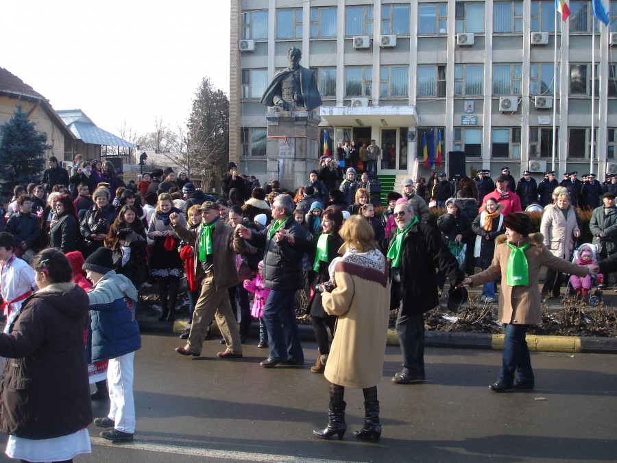 24 ianuarie, la Tecuci: Între propagandă politică şi spirit protestatar