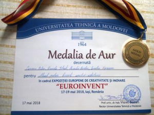 Medalii şi diplome pentru S.I.A., la ”Euroinvent” 2018
