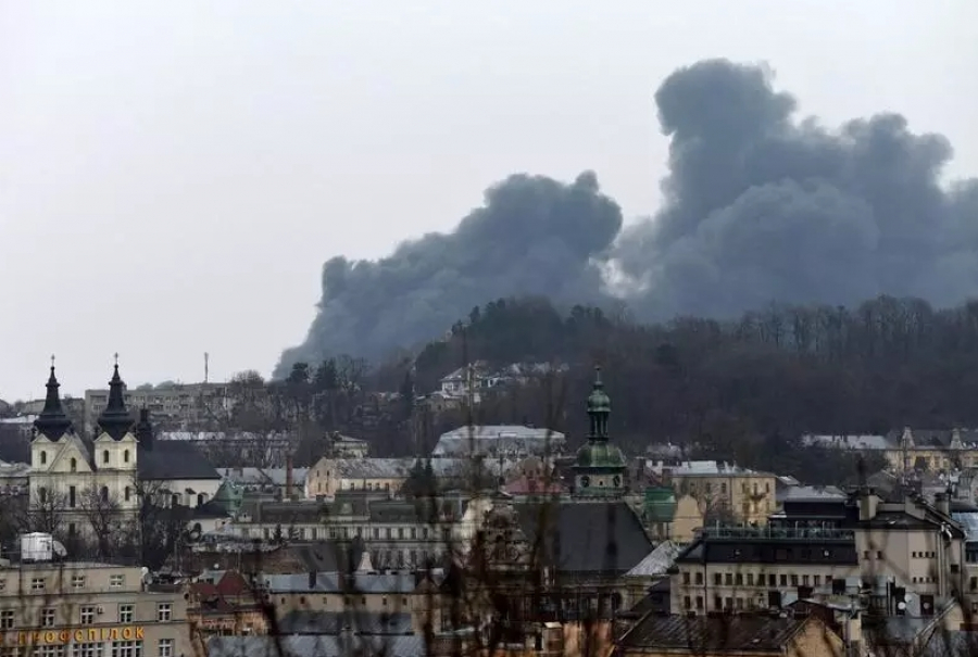 Atac cu rachete asupra Liovului, cel mai mare oraș din vestul Ucrainei