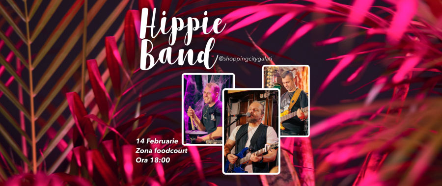 Concert Hippie Band, de Ziua Îndrăgostiților