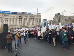 Medicii de familie din Galaţi au PROTESTAT la Bucureşti
