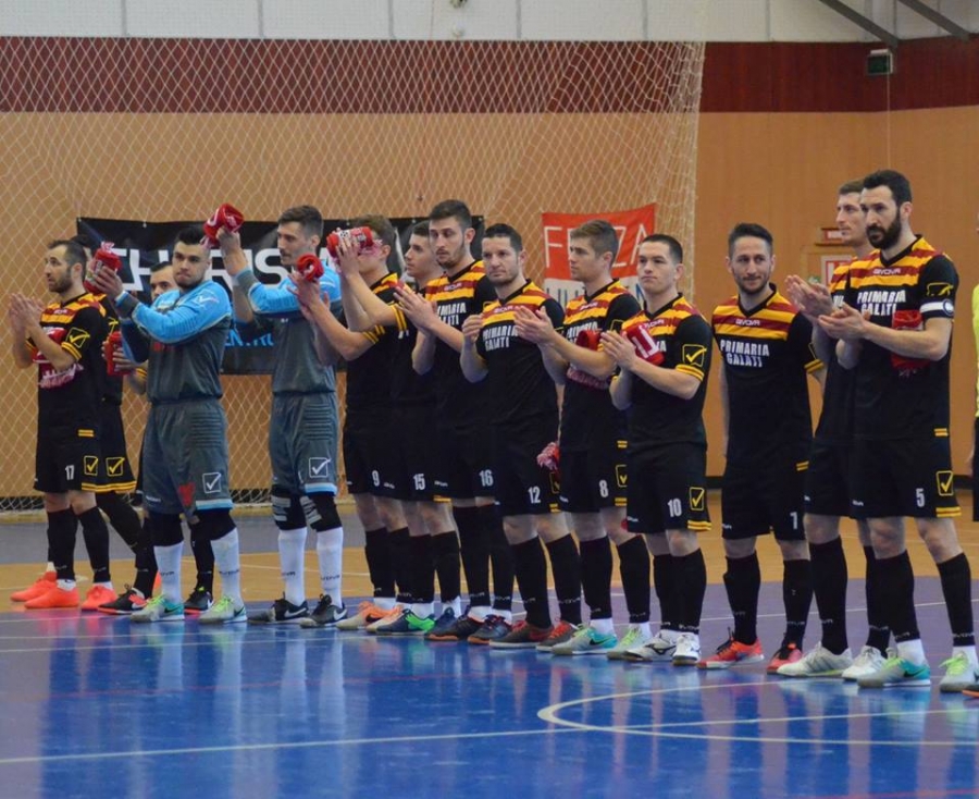 United Galaţi, debut cu dreptul în play-off-ul Ligii  I de futsal