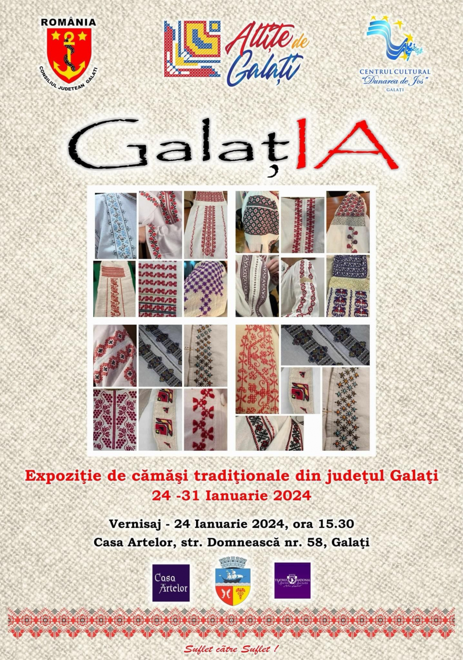 Expoziție de ii gălăţene, de Ziua Micii Uniri