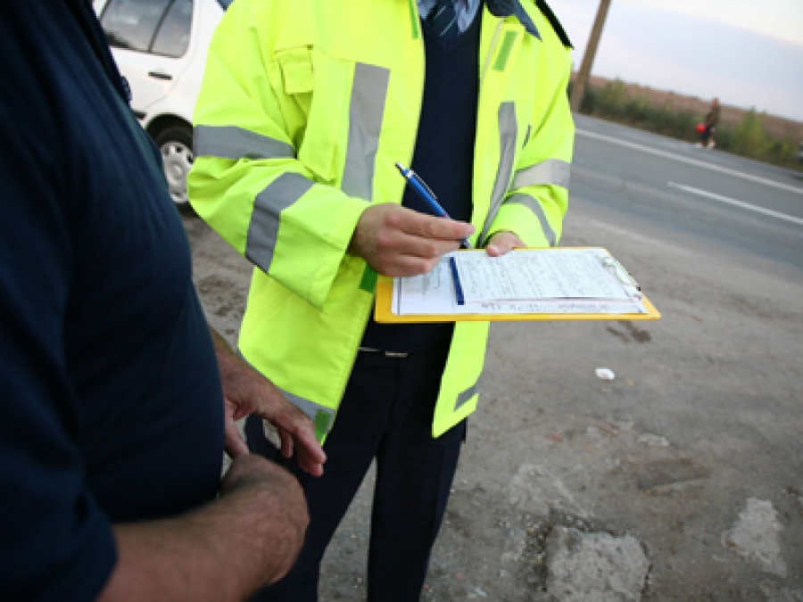 Recidivist la Codul Rutier/ Cum a fost prins un gălăţean într-o zonă cu trafic aglomerat