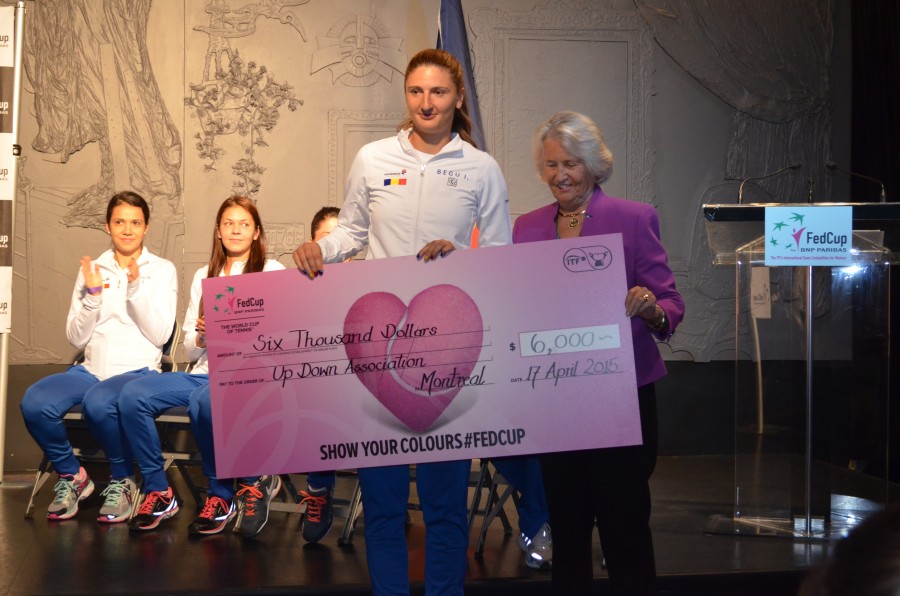 Irina Begu a primit Premiul Inimii de la organizatorii Fed Cup