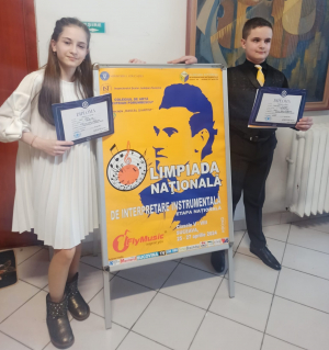 Premii naţionale la Olimpiada de Interpretare Instrumentală