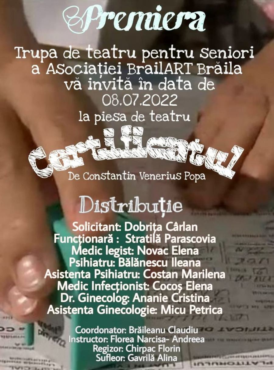 Colaborare inedită teatru - poezie