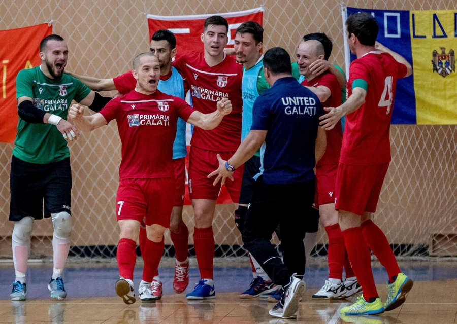 FUTSAL | Datele meciurilor de Liga Campionilor pentru United