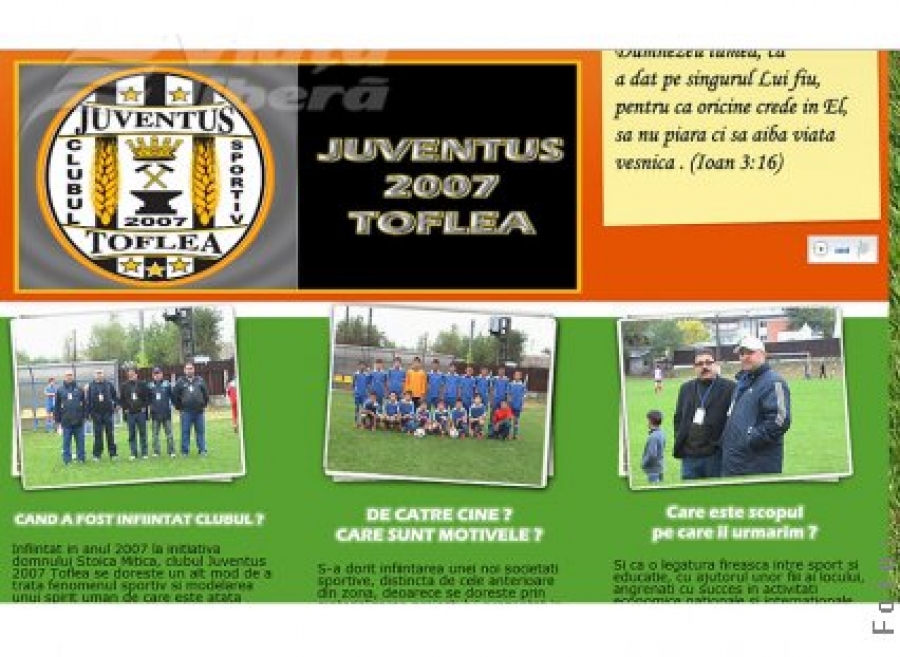Avem Juventus la Toflea!