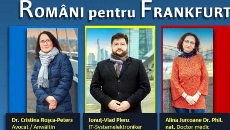 Românii din Frankfurt au partid