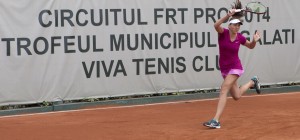 Patricia Ţig, câştigătoare a două din turneele Futures de anul trecut, de la Galaţi