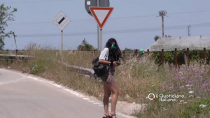 Prostituatele din Italia, cu măști și termoscanere