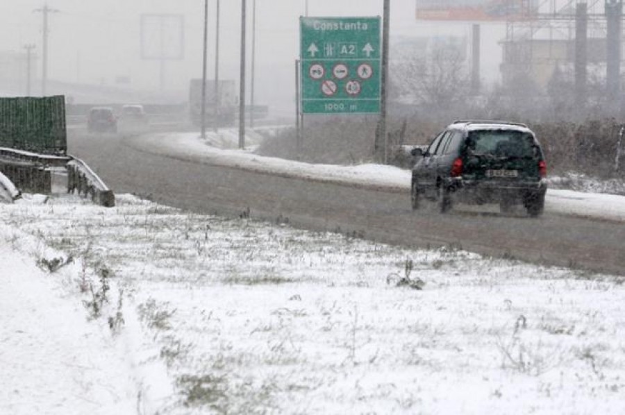 UPDATE Traficul rutier, reluat pe A2 între Bucureşti şi Constanţa