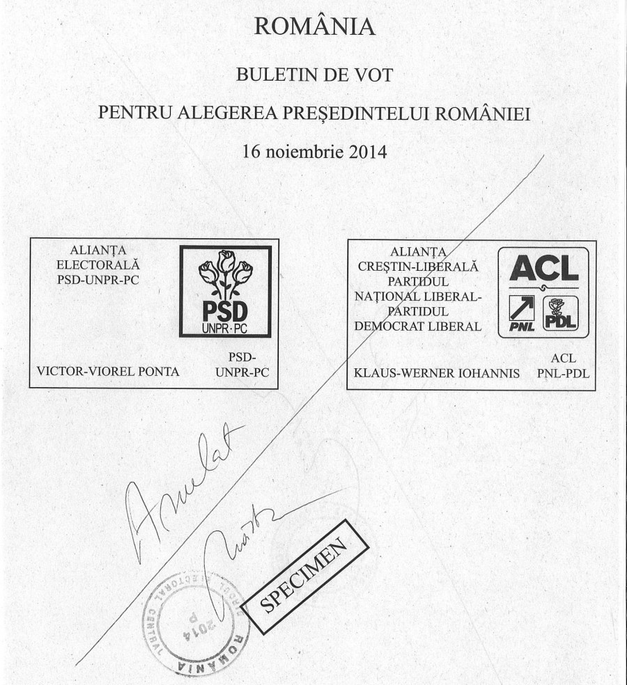 PREZIDENŢIALE 2014, TURUL 2/ Tot ce trebuie să ştiţi pentru a vota. Alegeţi-vă preşedintele!